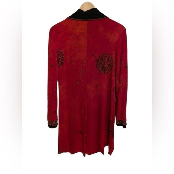 JG’S MAD LAB vintage blouse top small Staley Gretzinger art to wear - Picture 2 of 7